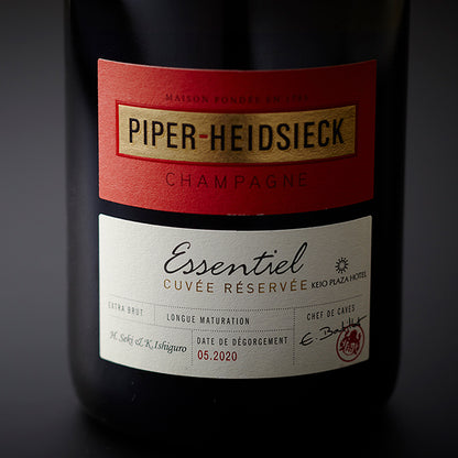 【開業50周年記念オリジナルシャンパン】Piper-Heidsieck Essentiel by Keio Plaza Hotel