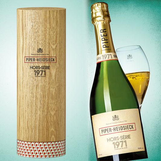 京王プラザホテル開業年のヴィンテージ・シャンパーニュ Piper-Heidsieck HORS-SERIE 1971 ( ﾊﾟｲﾊﾟｰ･ｴﾄﾞｼｯｸ ｵｰﾙ･ｾﾘｨ 1971)