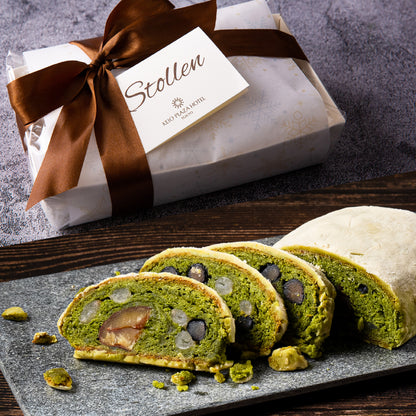 【クリスマス2025配送／20％割引】オンラインショップ限定抹茶シュトーレンギフト